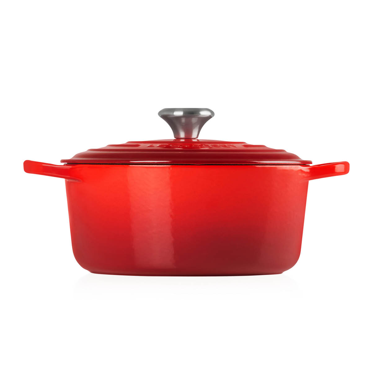Le Creuset Signature støpejernsgryte rund 26 cm 5,3L cerise
