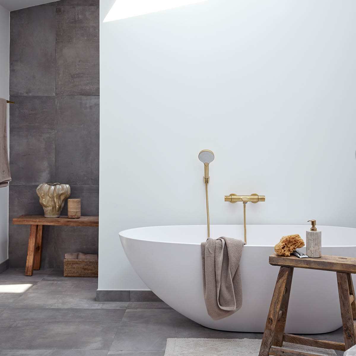 Lene Bjerre Molli badhandduk 140x70 cm linen