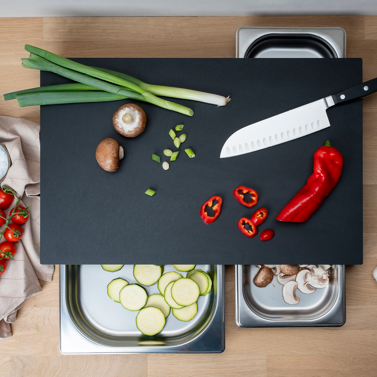 Continenta Duracore Leikkuulauta laatikoilla 49,5x32,5 cm