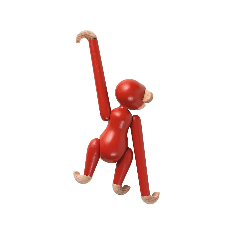 Kay Bojesen Denmark Apekatt mini vintage rød