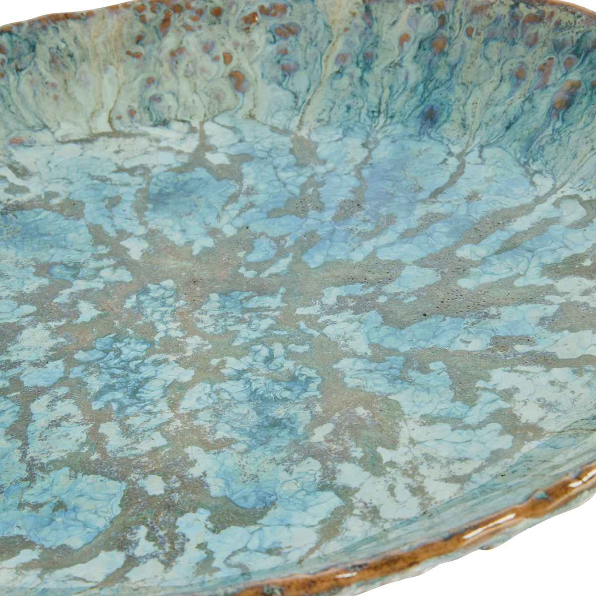 Lene Bjerre Milla tallrik 27x23 cm grön