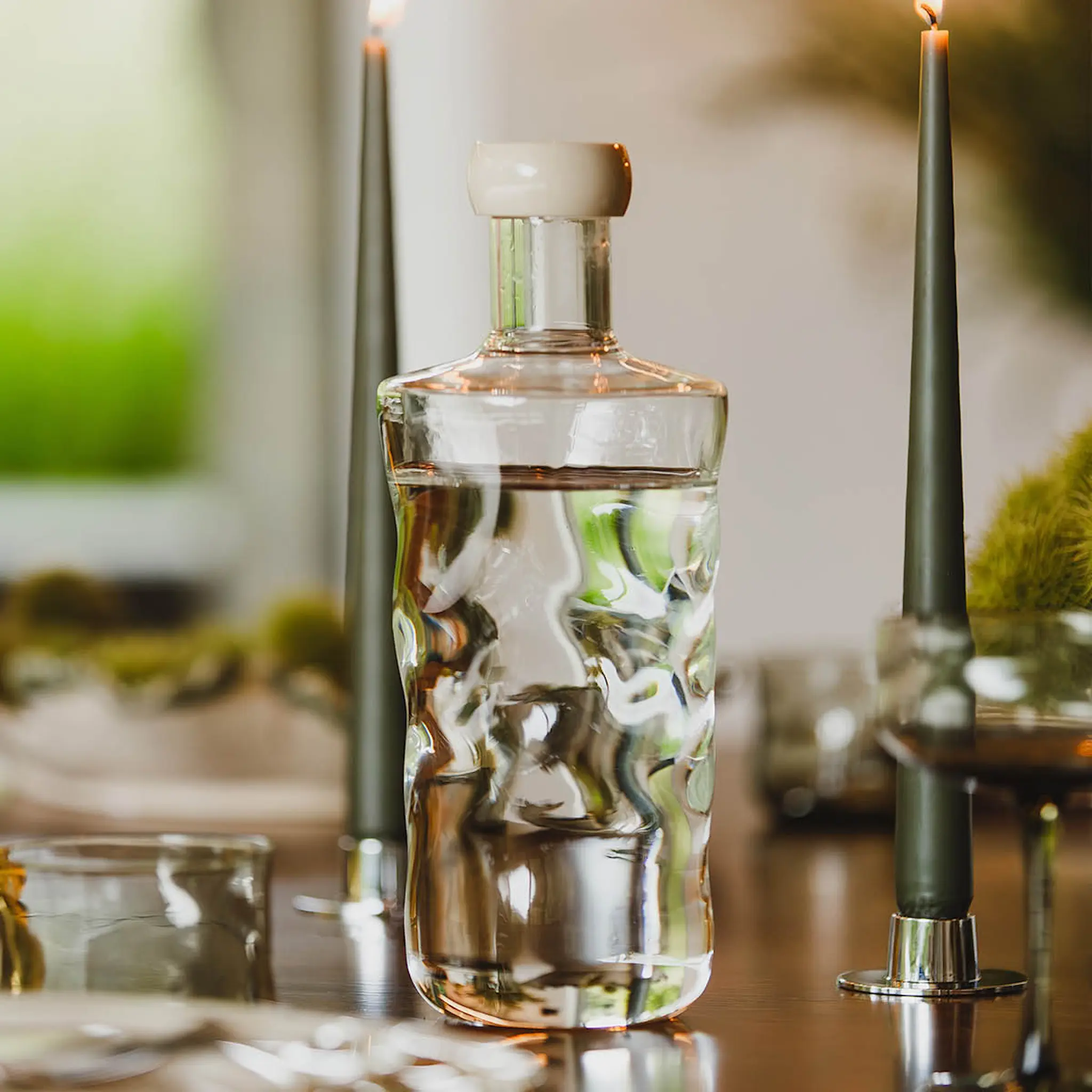 Paveau Swirl flaske medium 0,75L Wave