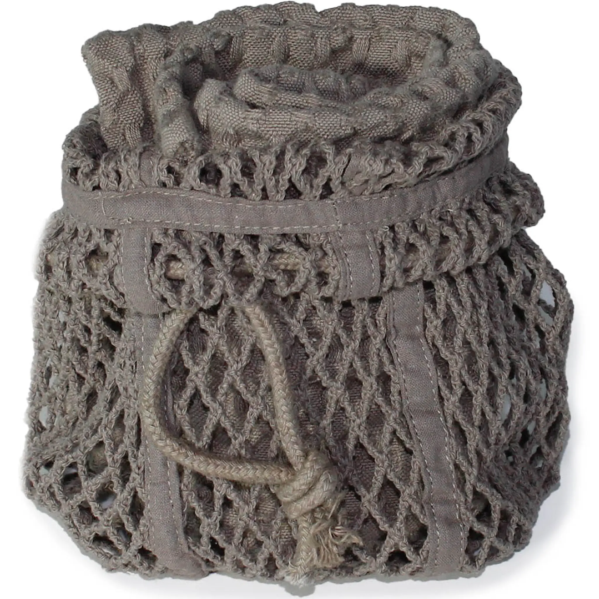 The Organic Company Återanvändbar nätpåse liten 22x16 cm clay