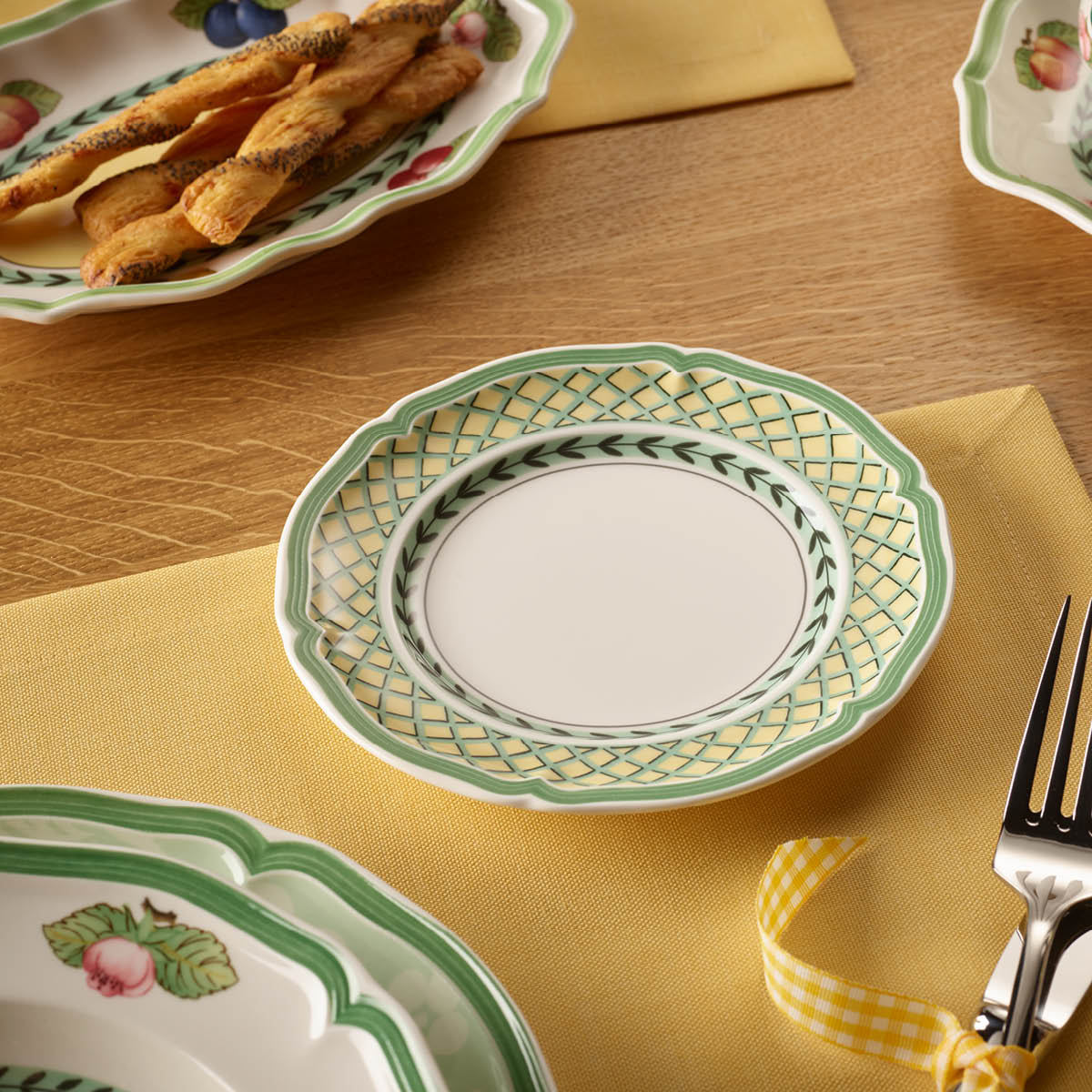 Villeroy & Boch French Garden Orange tallerken 17 cm