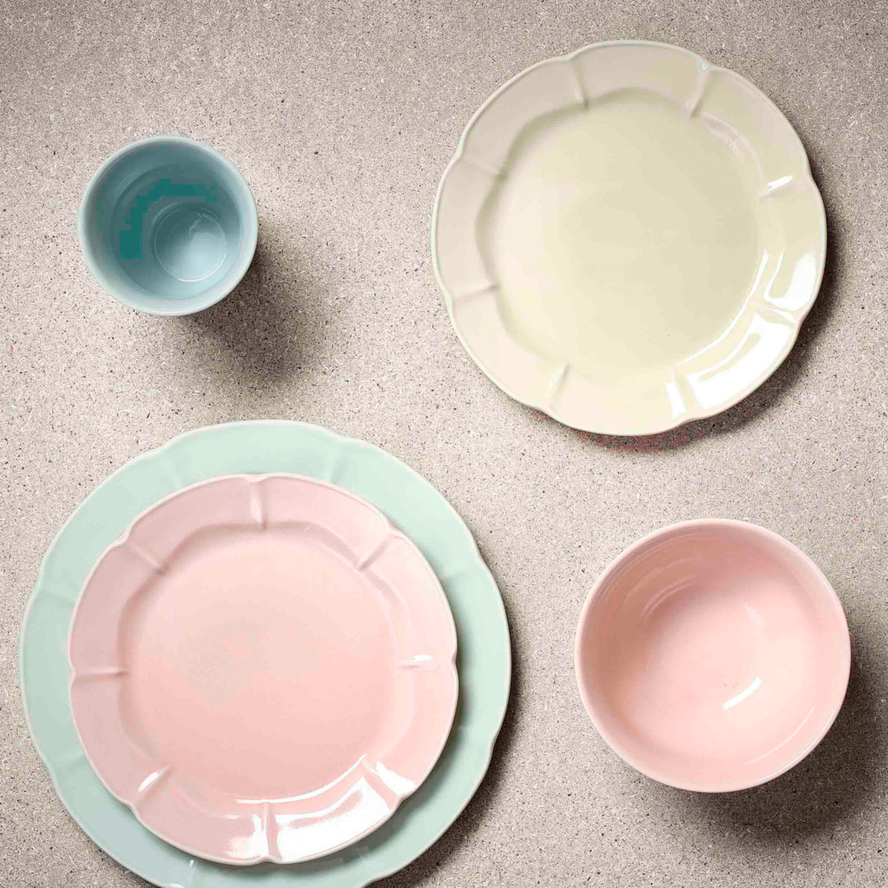 Aida Søholm Solvej asjett 22 cm Creamy Sand