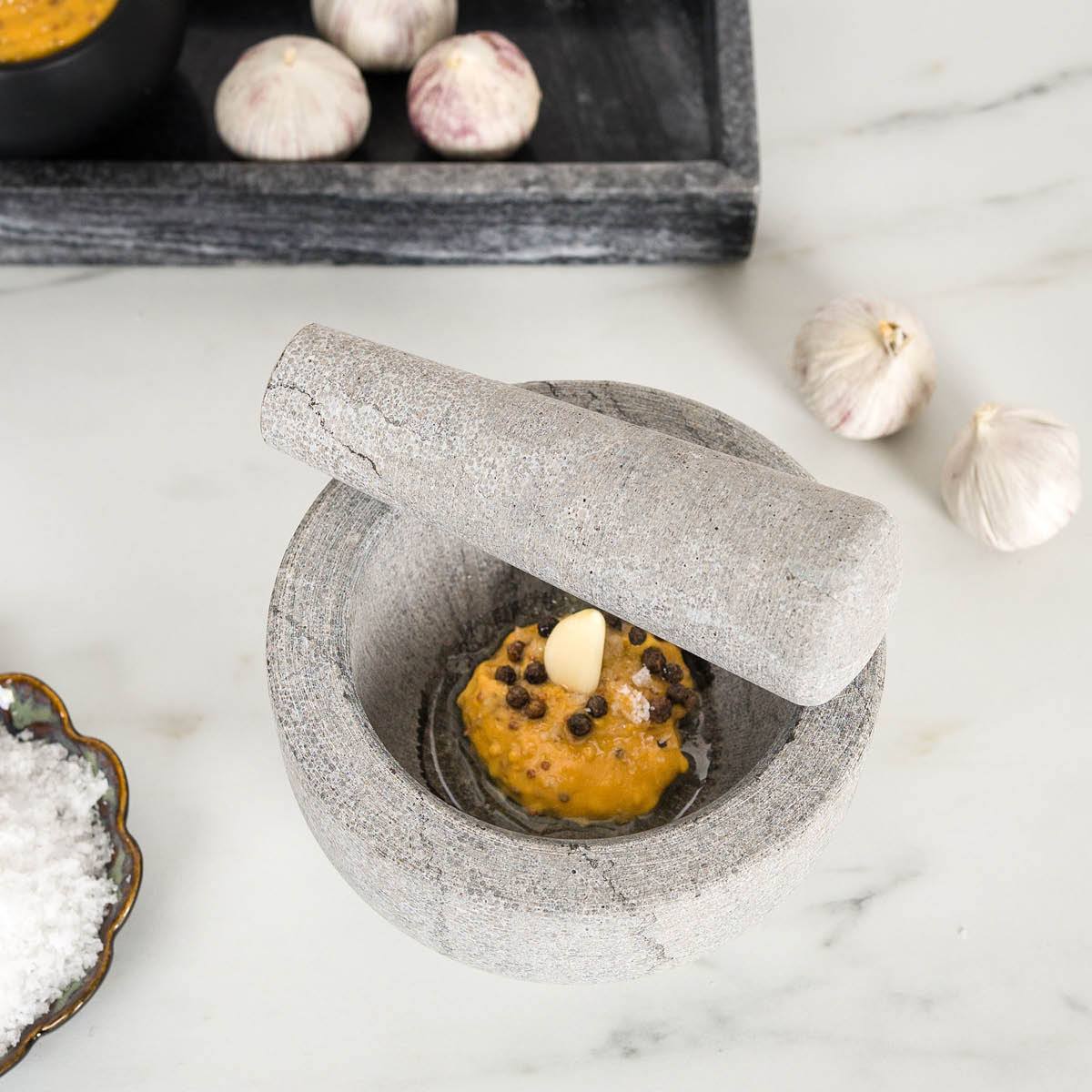 Modern House Stone Mortteli 13 cm Harmaa