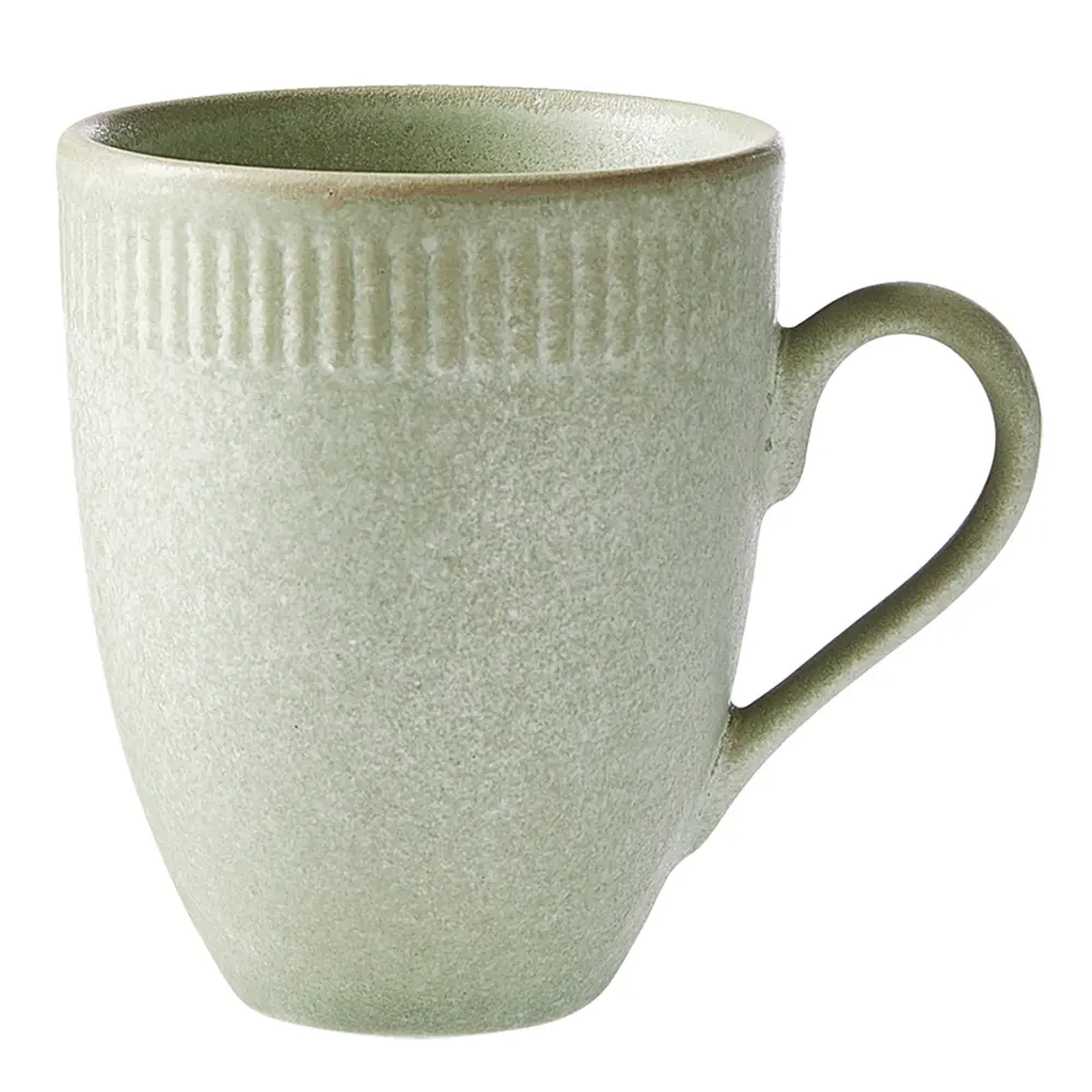 Relief Stoneware Kuppi 30 cl Vihreä