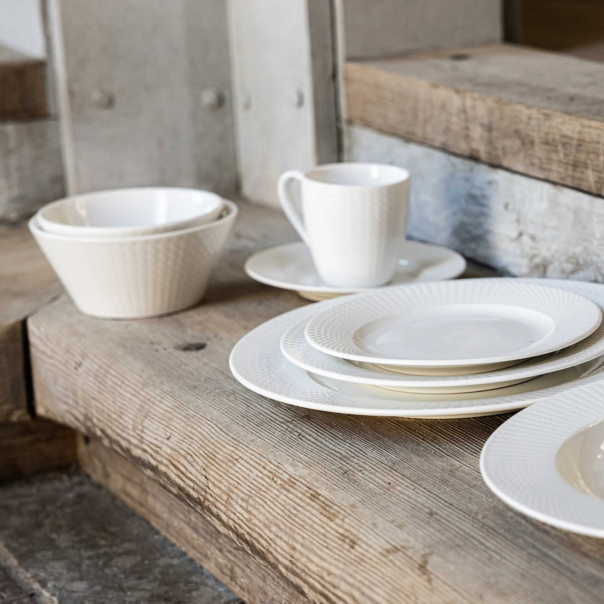 Exxent Victoria Skål Ø 12 cm 30 cl vit