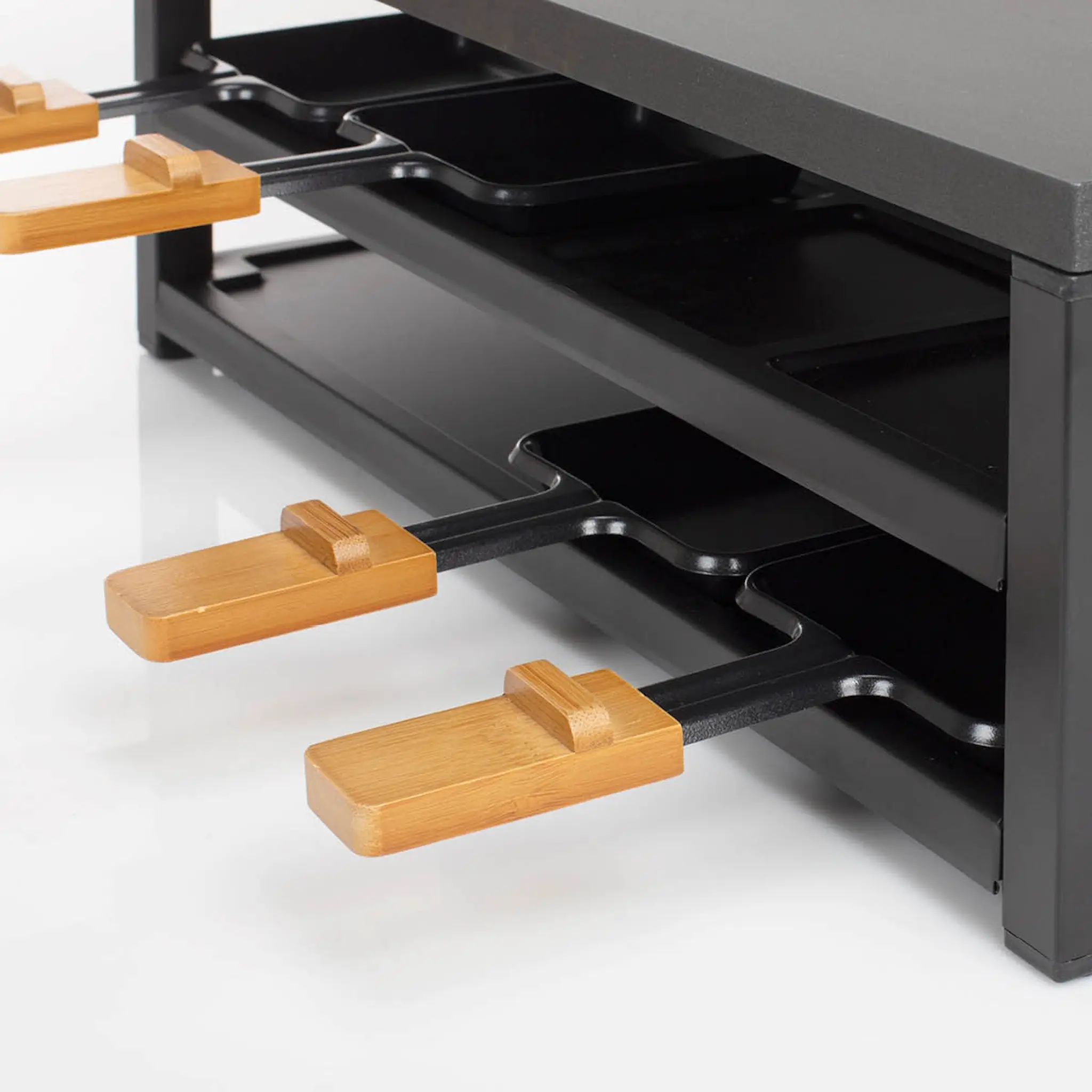 PRINCESS Raclette 162655 8 pers 44x25 cm 1300W bambu