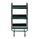 Roll serveringsvagn 85 cm mörkgrön