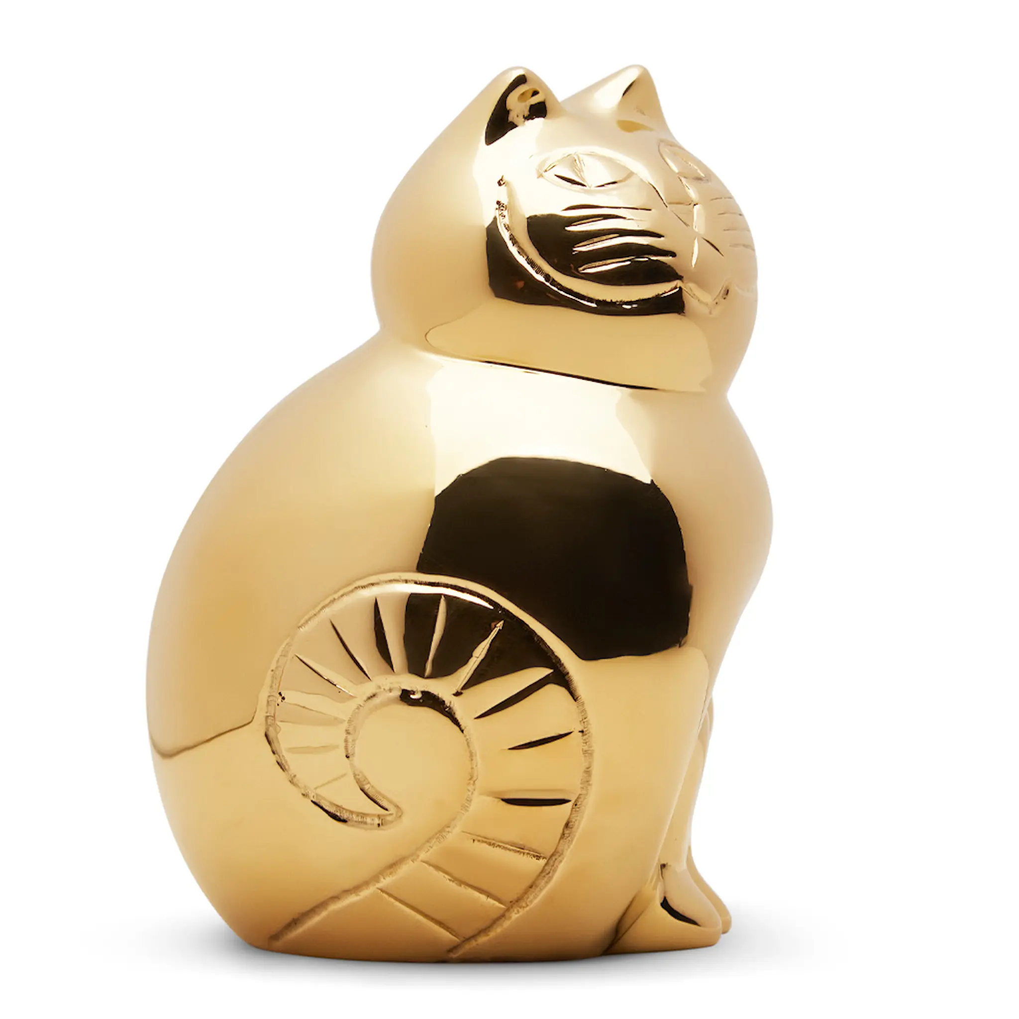 Skultuna Skultuna x Lisa Larson Katt 8,7 cm Guld