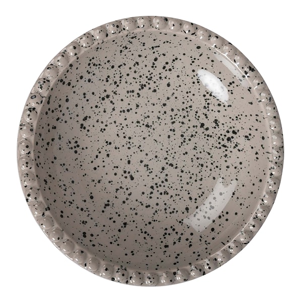 Ditte Serveringsfat djup 26 cm Grå/Svart
