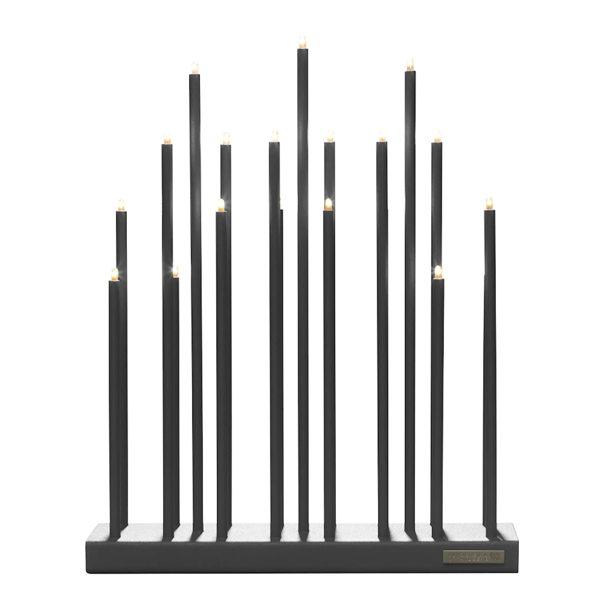 Smak Design Elflugan Ljusstake Grande 50x12,5 cm Antracit