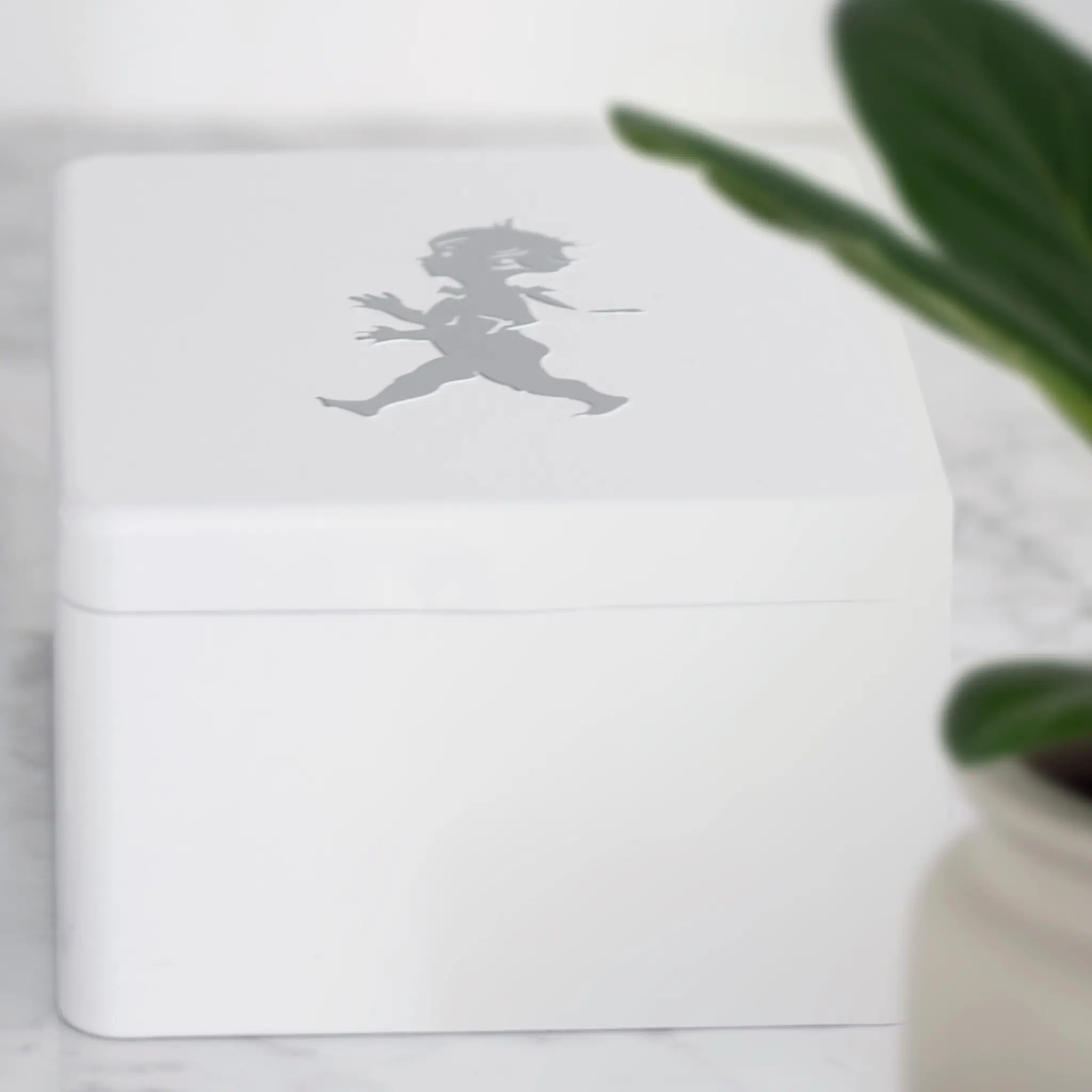 SOLSTICKAN Teepurkki 4 lokeroa Valkoinen