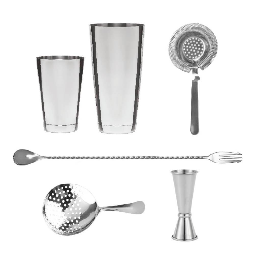 BarProfessional Speakeasy barset 5 delar stål