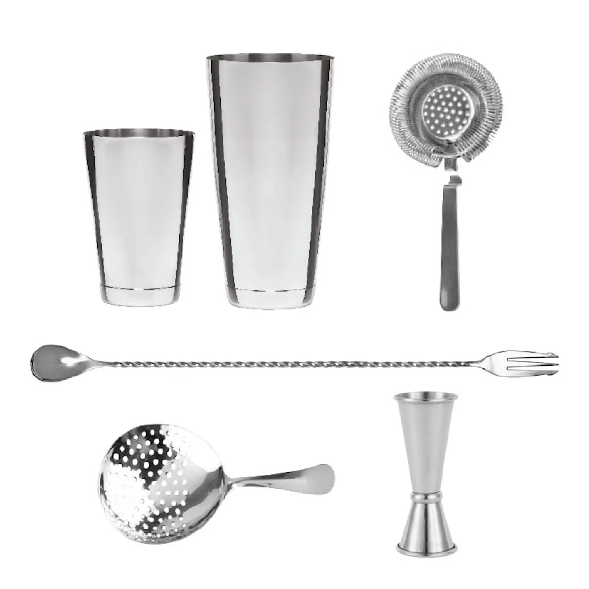 BarProfessional Speakeasy barset 5 delar stål