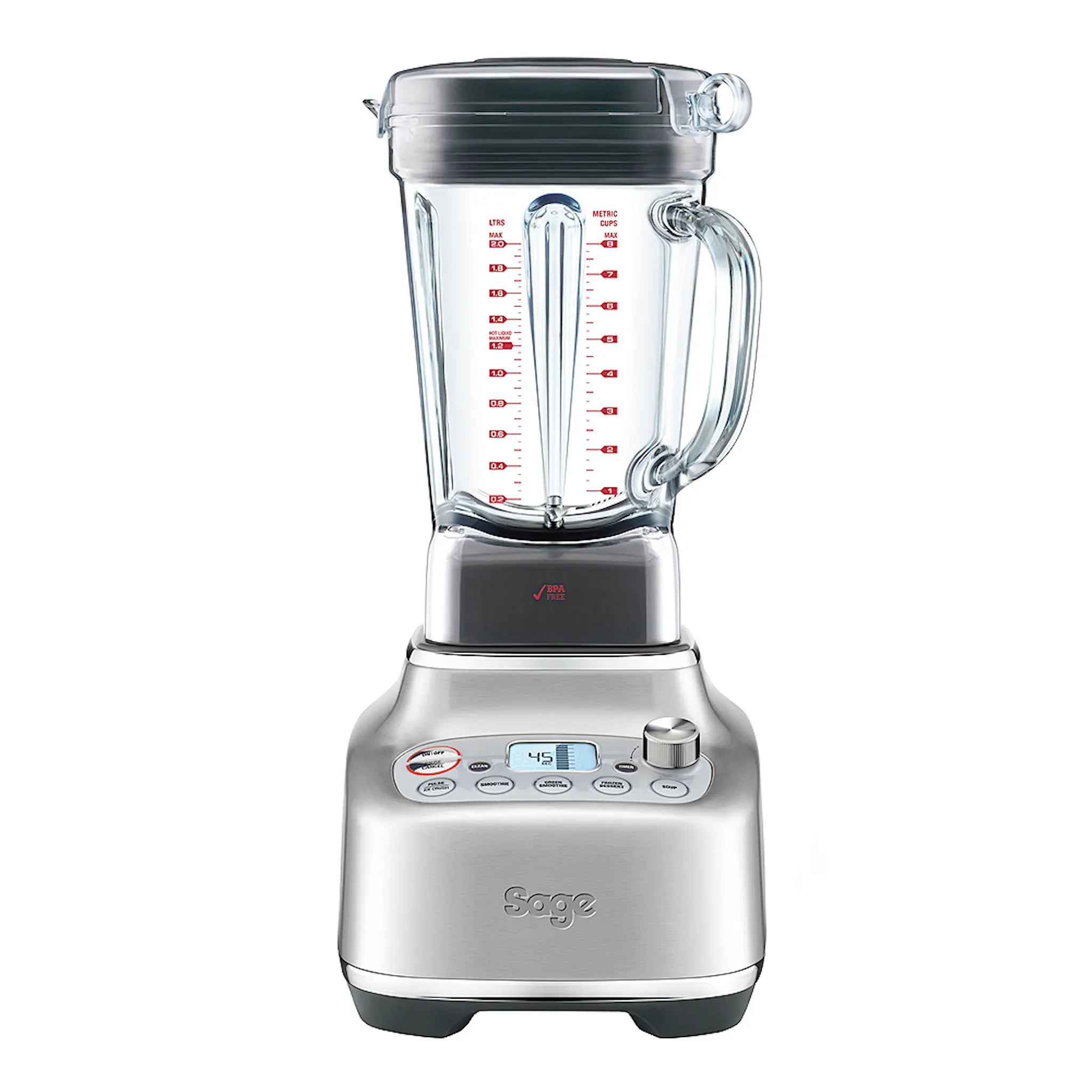 Sage Sage the Super Q Blender 1520W SBL920BSS stål