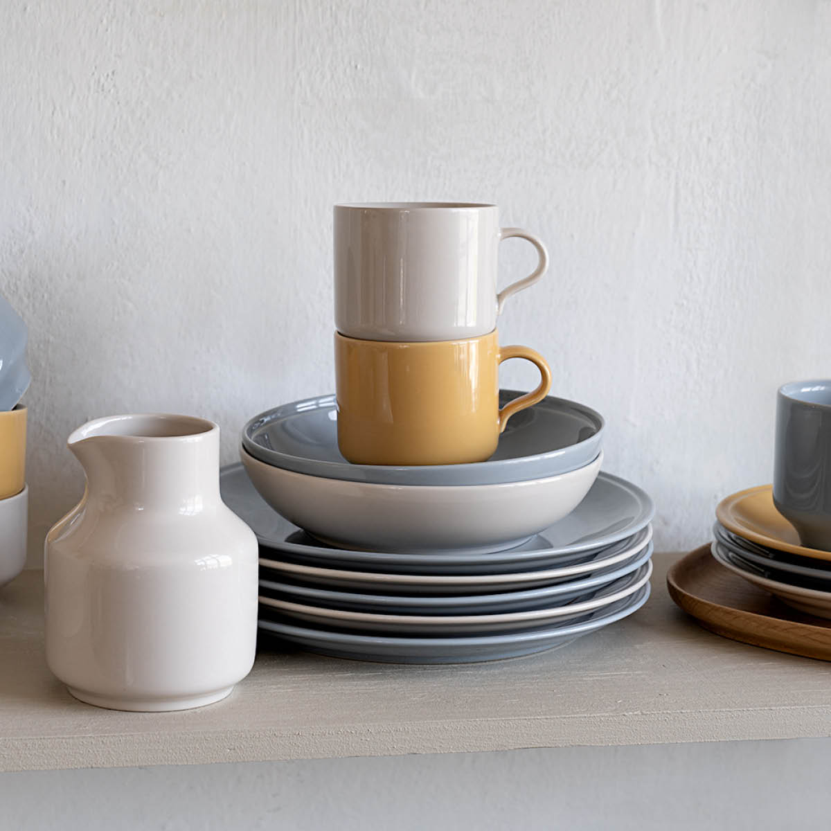 Rörstrand Höganäs Keramik tallerken 25 cm horisont