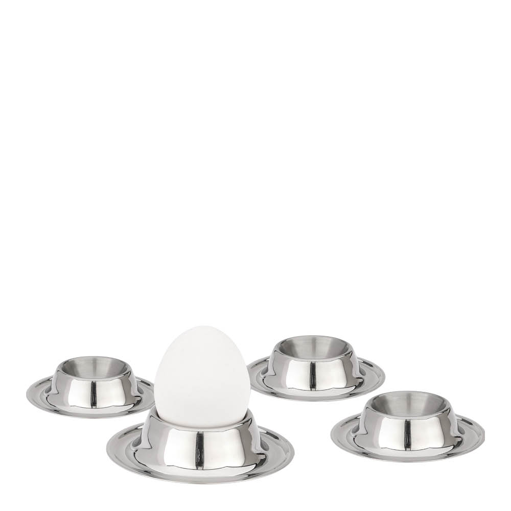 Karl Weis Munakuppi 9,5x9,5x3,5 cm 4 kpl Ruostumaton teräs