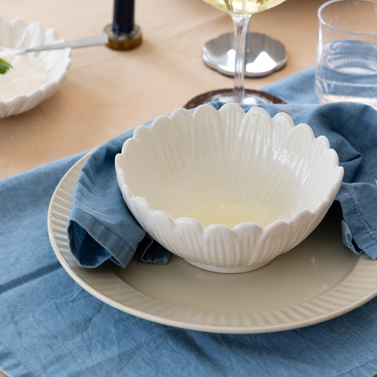 Sagaform Coffee & More tallrik 27,5 cm beige