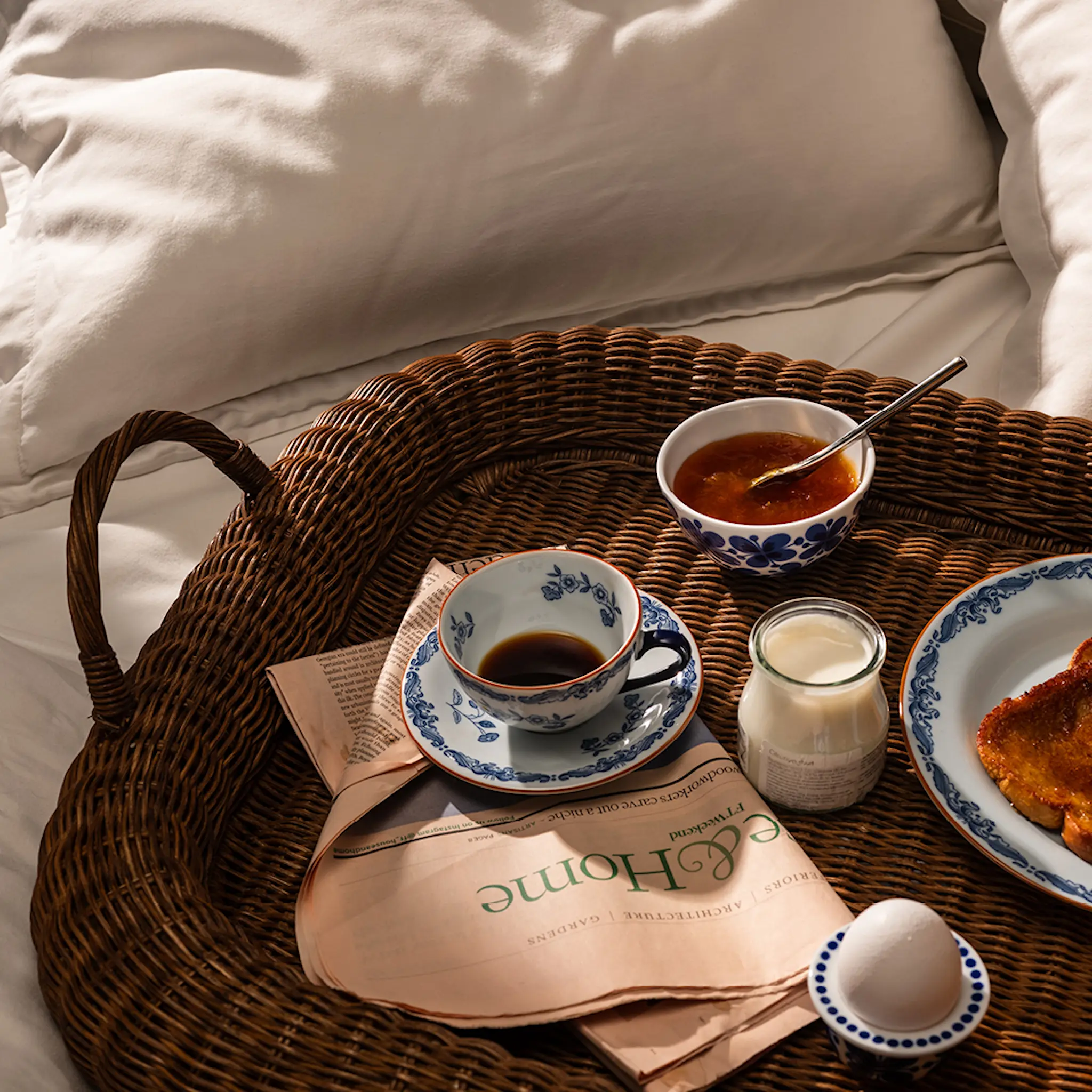 Rörstrand Mon Amie liten skål 10 cm blå/vit