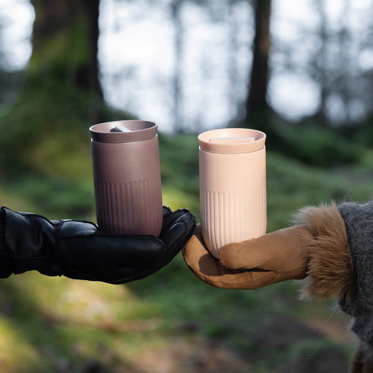 Sagaform Tova Termosmuki 32 cl Vaaleanpunainen