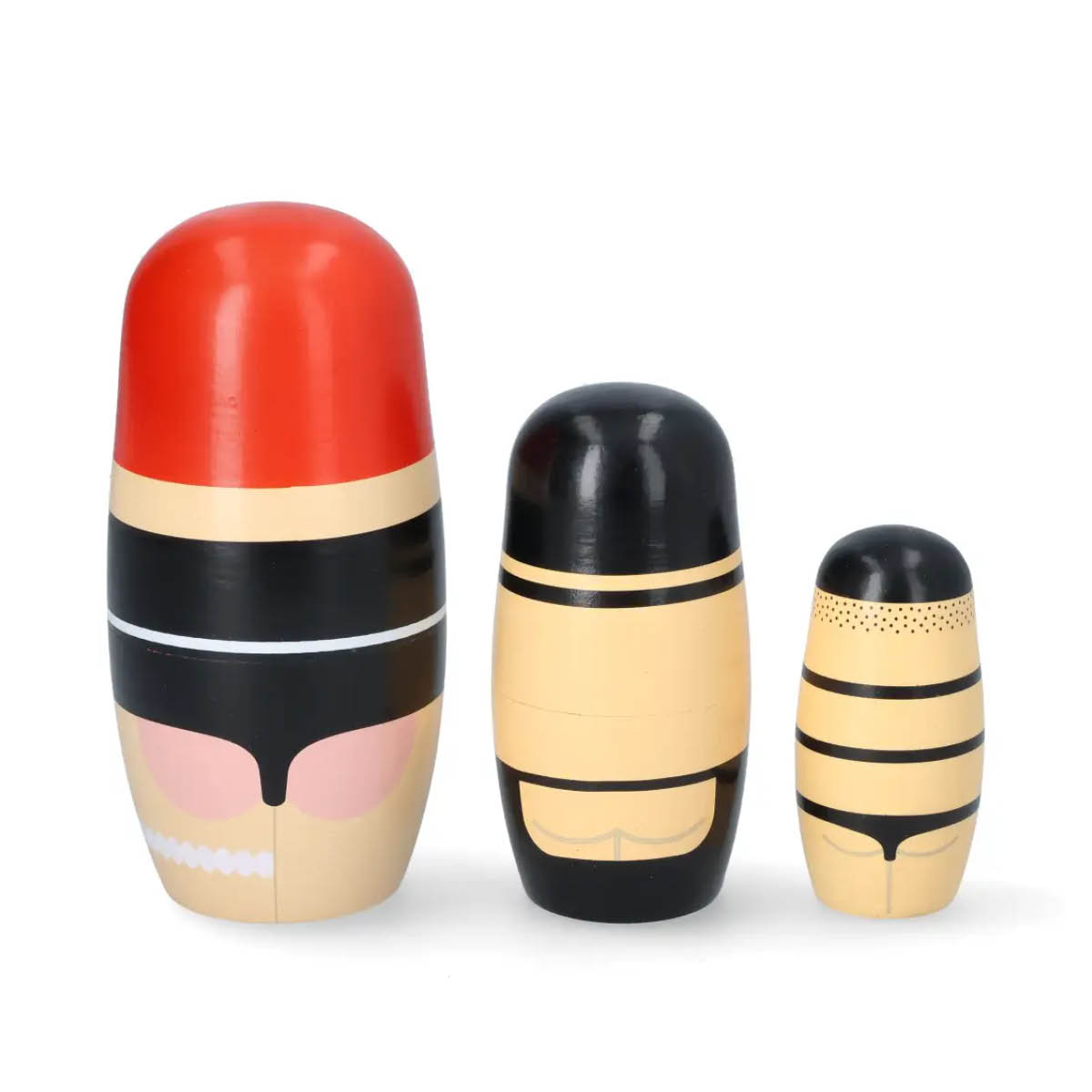 Spring Copenhagen Babushka Sexy Expressions trefigur 3 stk kirsebærtre