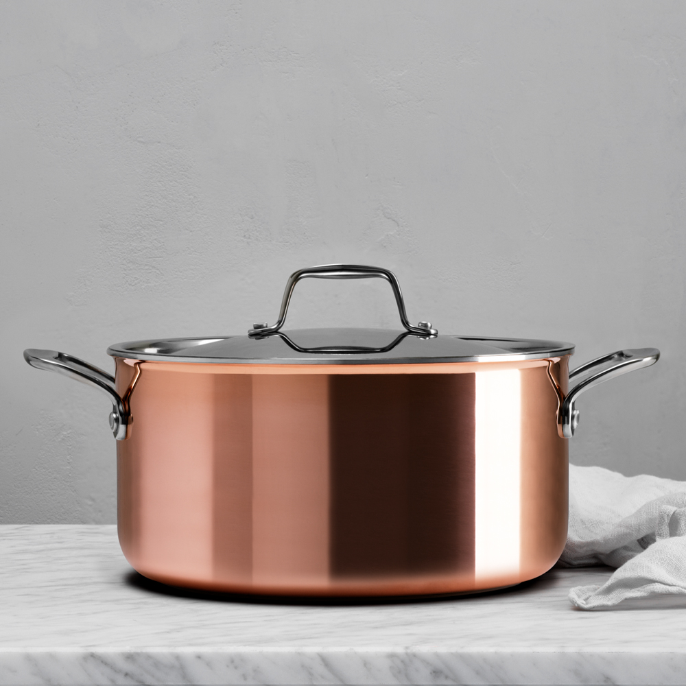 Anders Petter Signerat Gryta 5,3 L Koppar