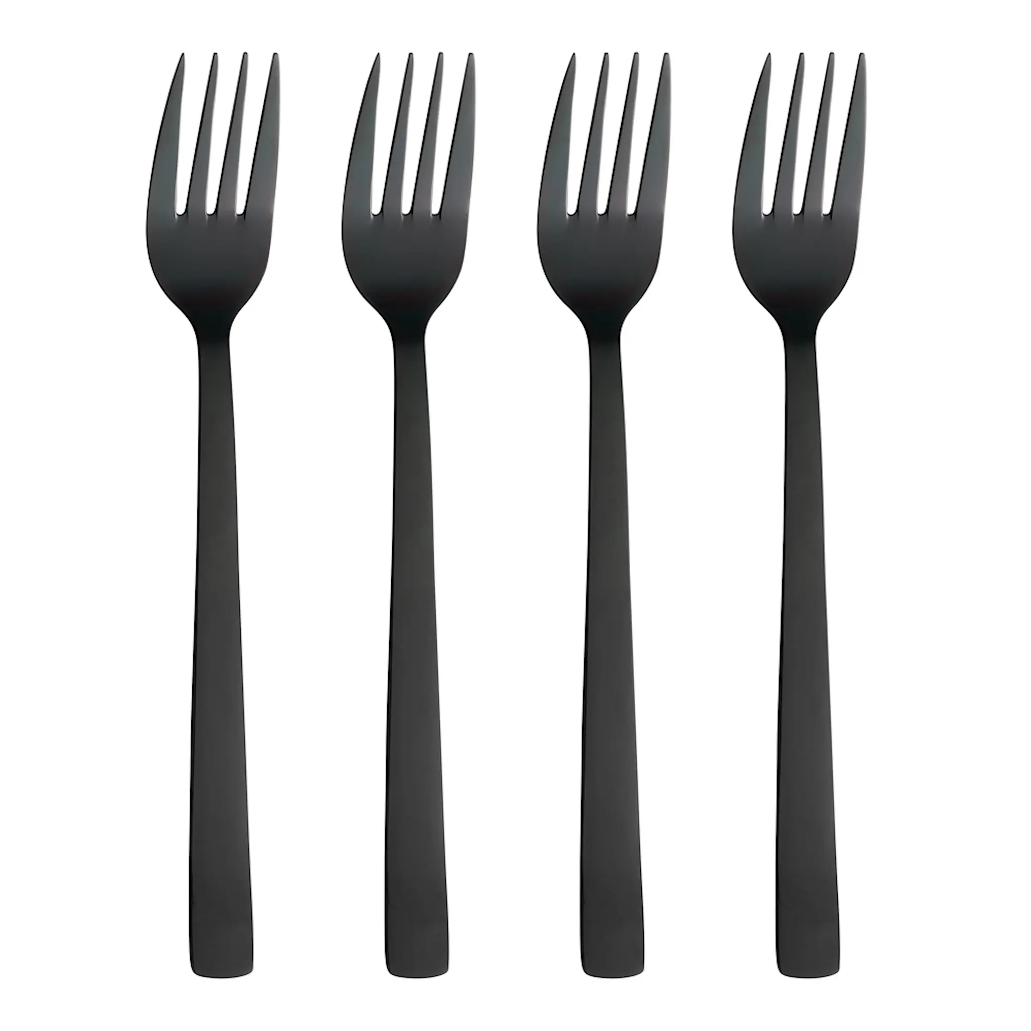 Aida RAW Gaffel 21,5 cm 4-pack Svart