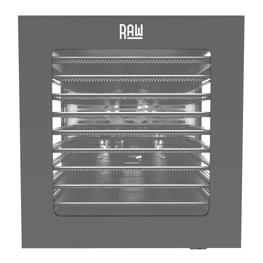 RAW Dehydrator med 10 hyllor RAWDH10 svart