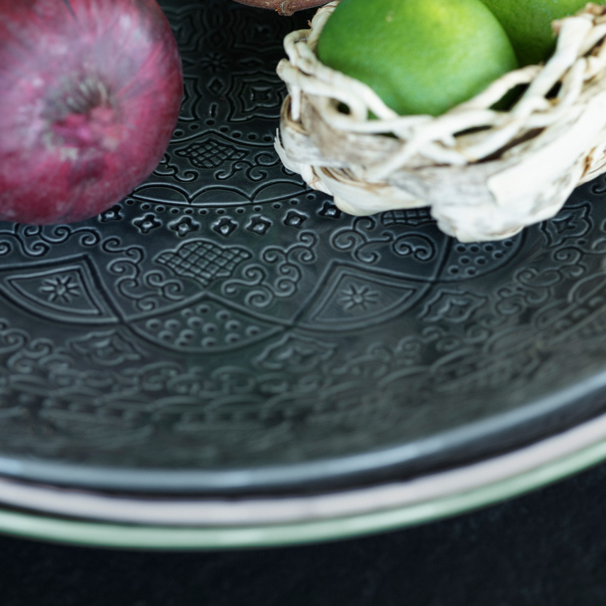 Cultdesign Orient Hedelmäkulho 35 cm Yönsininen