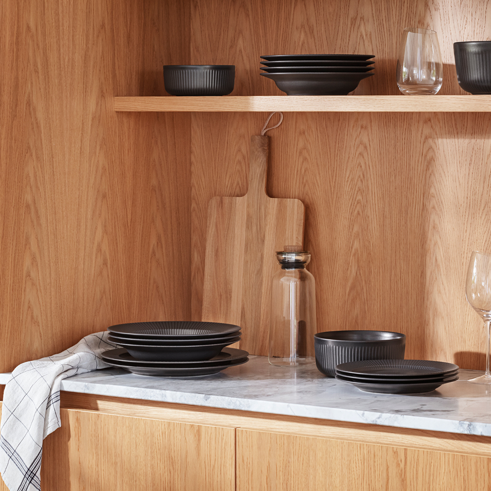 Eva Trio Legio Nova tallrik 25 cm svart