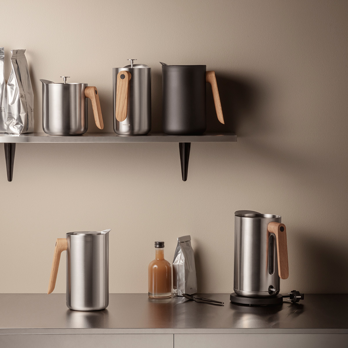 Eva Solo Nordic Kitchen Te Presskanna 1 L Rostfri