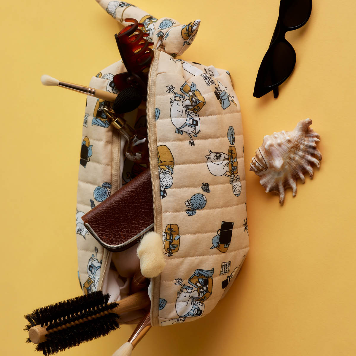 Moomin Arabia Mumin necessär 12x30x17 cm Redo för semester