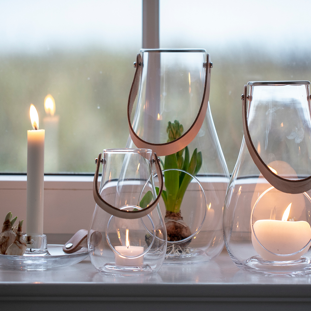 Holmegaard Design with Light Lyhty 16 cm Kirkas