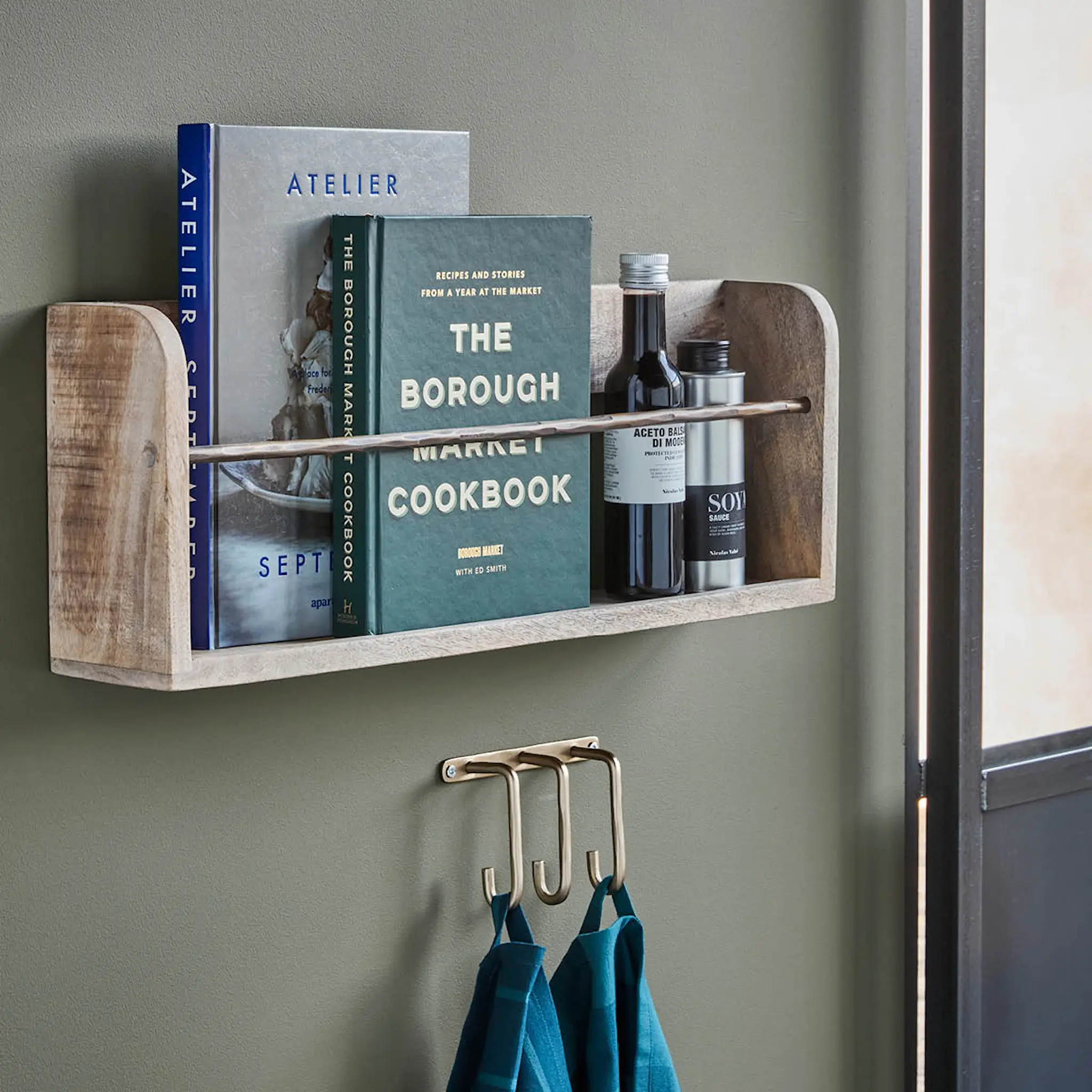 House Doctor Hylly Maga 60x10x21 cm luonnonväri