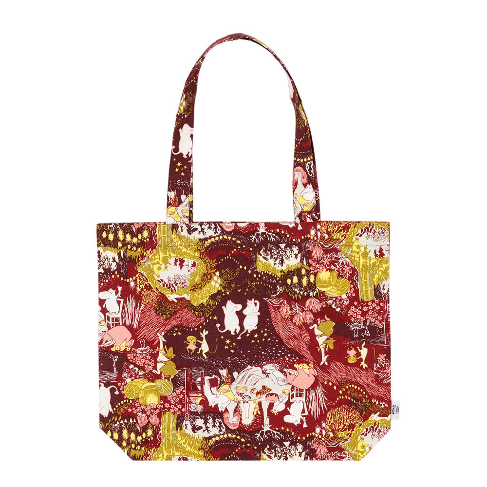 Moomin Arabia Mummi tøyveske 45x35 cm Festlige stunder