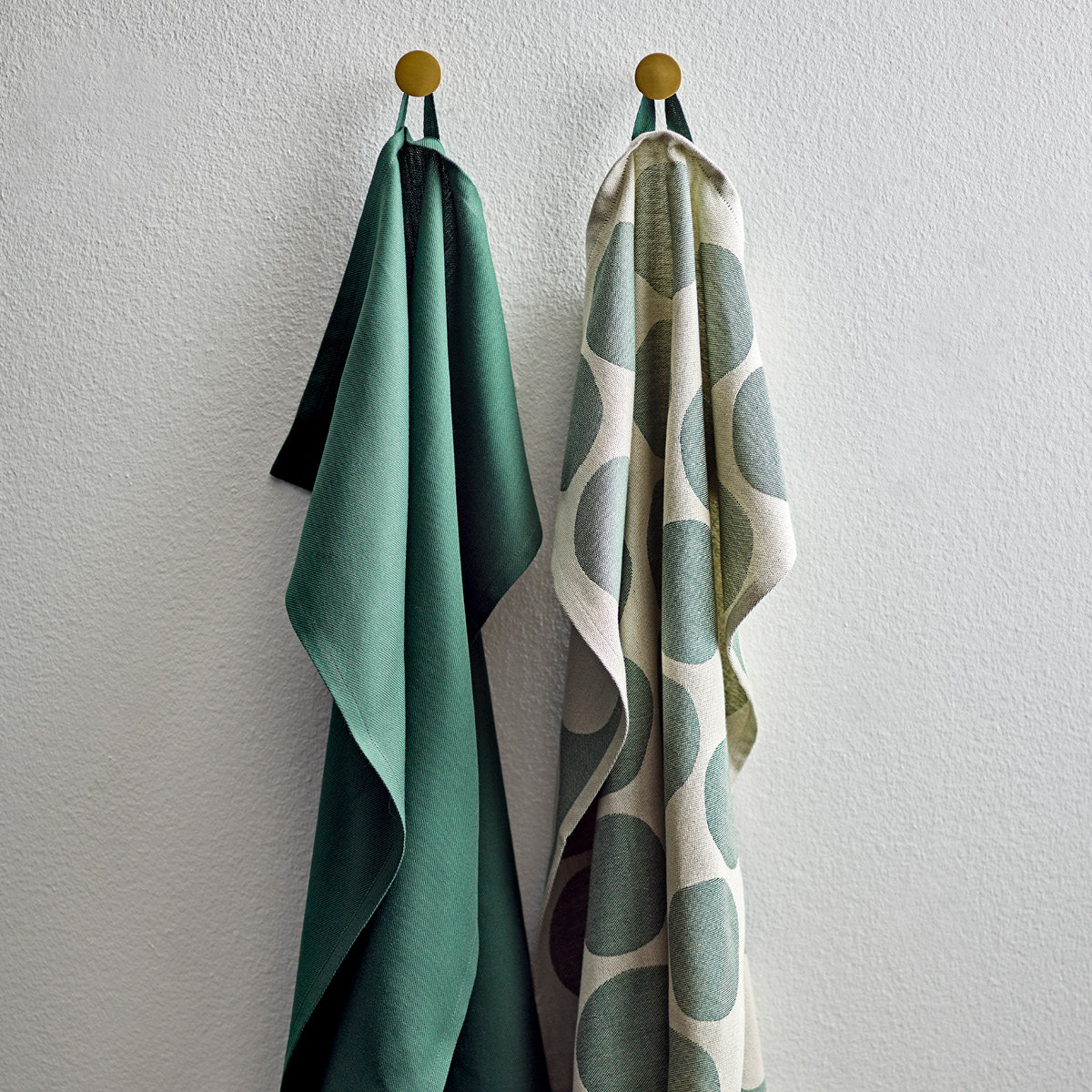 Bastian Bubbles Keittiöpyyhe 50x70 cm 2 kpl Pine Green