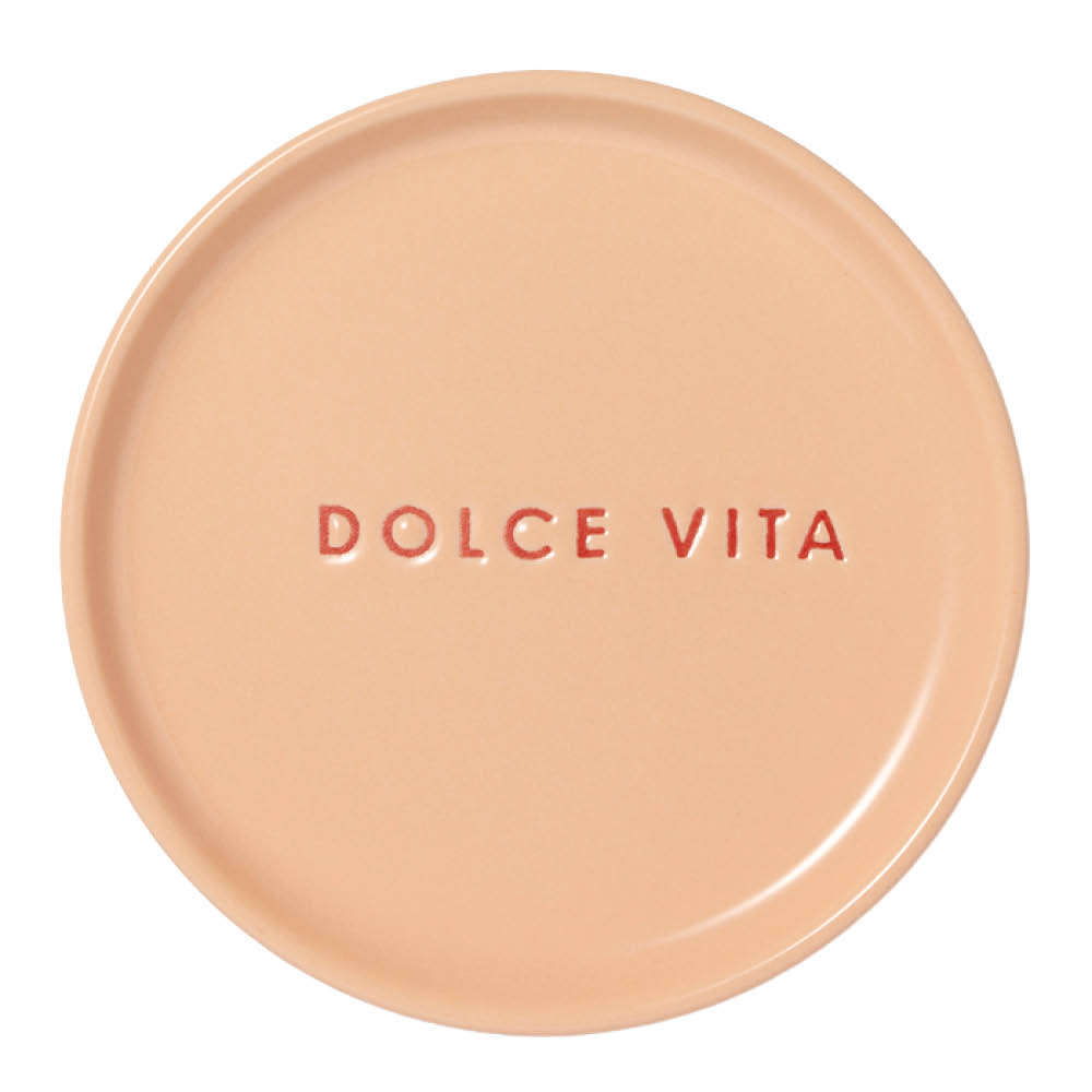 Vondels - Petit four Lautanen Dolce Vita Ø8,5 cm Lohenpunainen