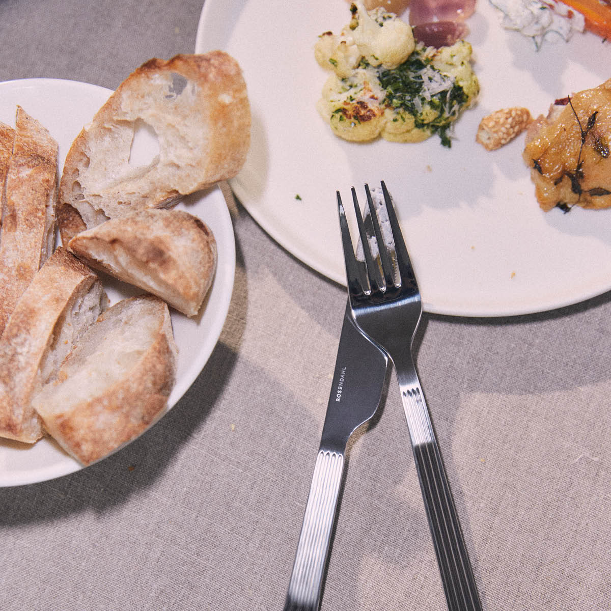 Rosendahl Grand Cru Essentials Lautanen 25 cm 4 kpl Valkoinen