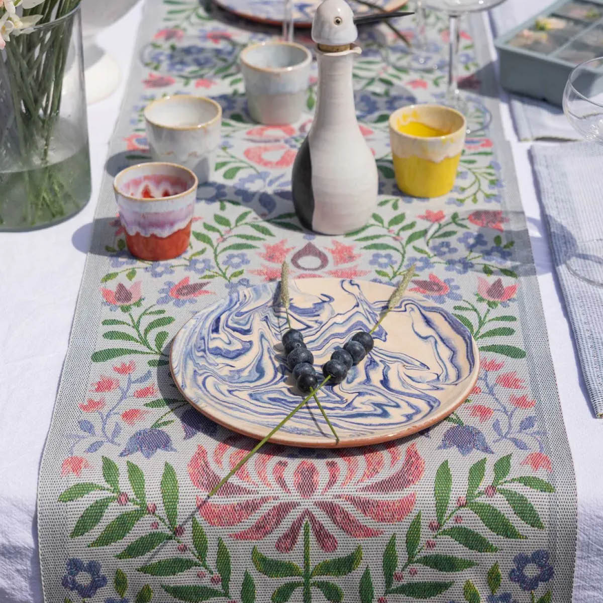 Ekelund Akvarell bordløper 35x120 cm