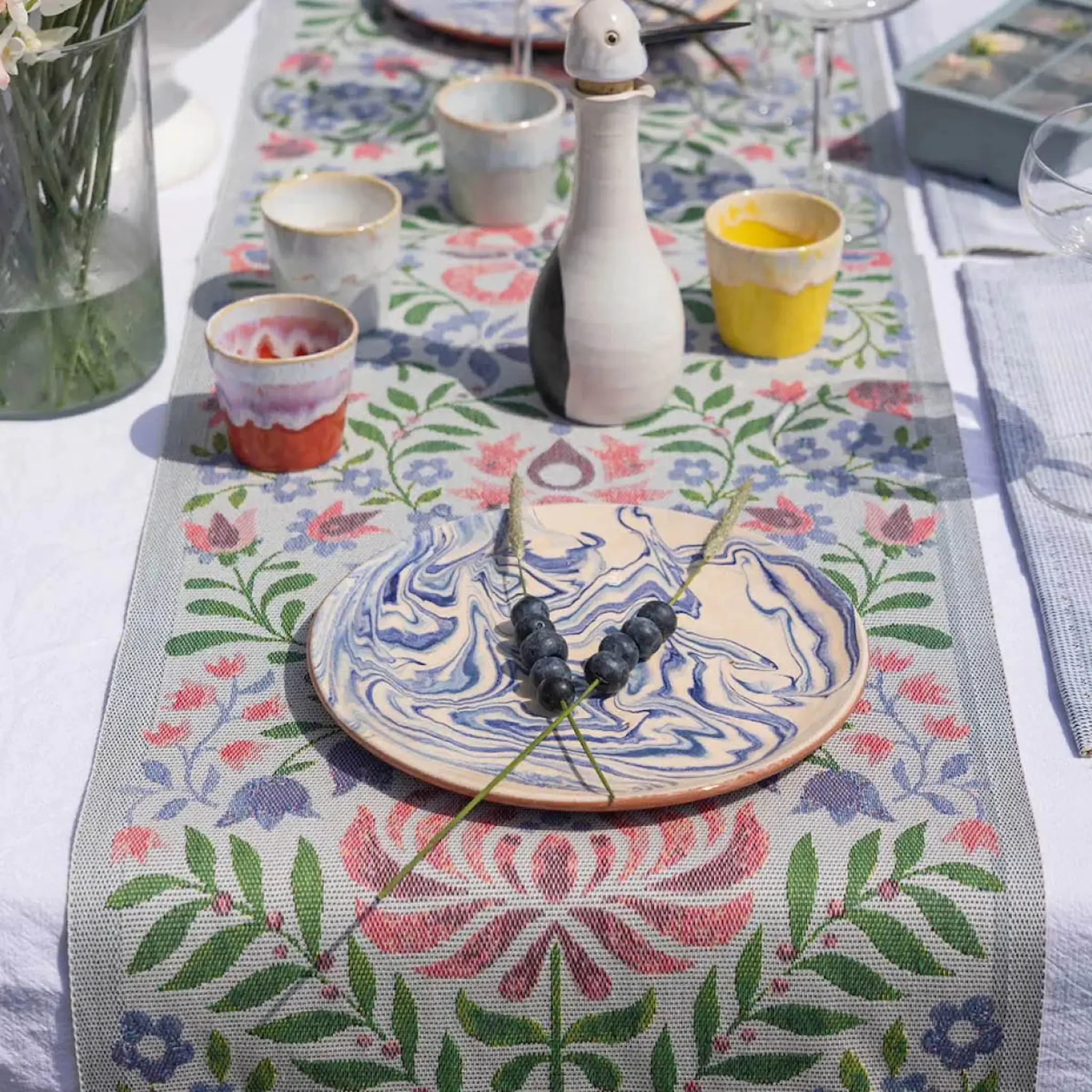 Ekelund Akvarell bordløper 35x120 cm