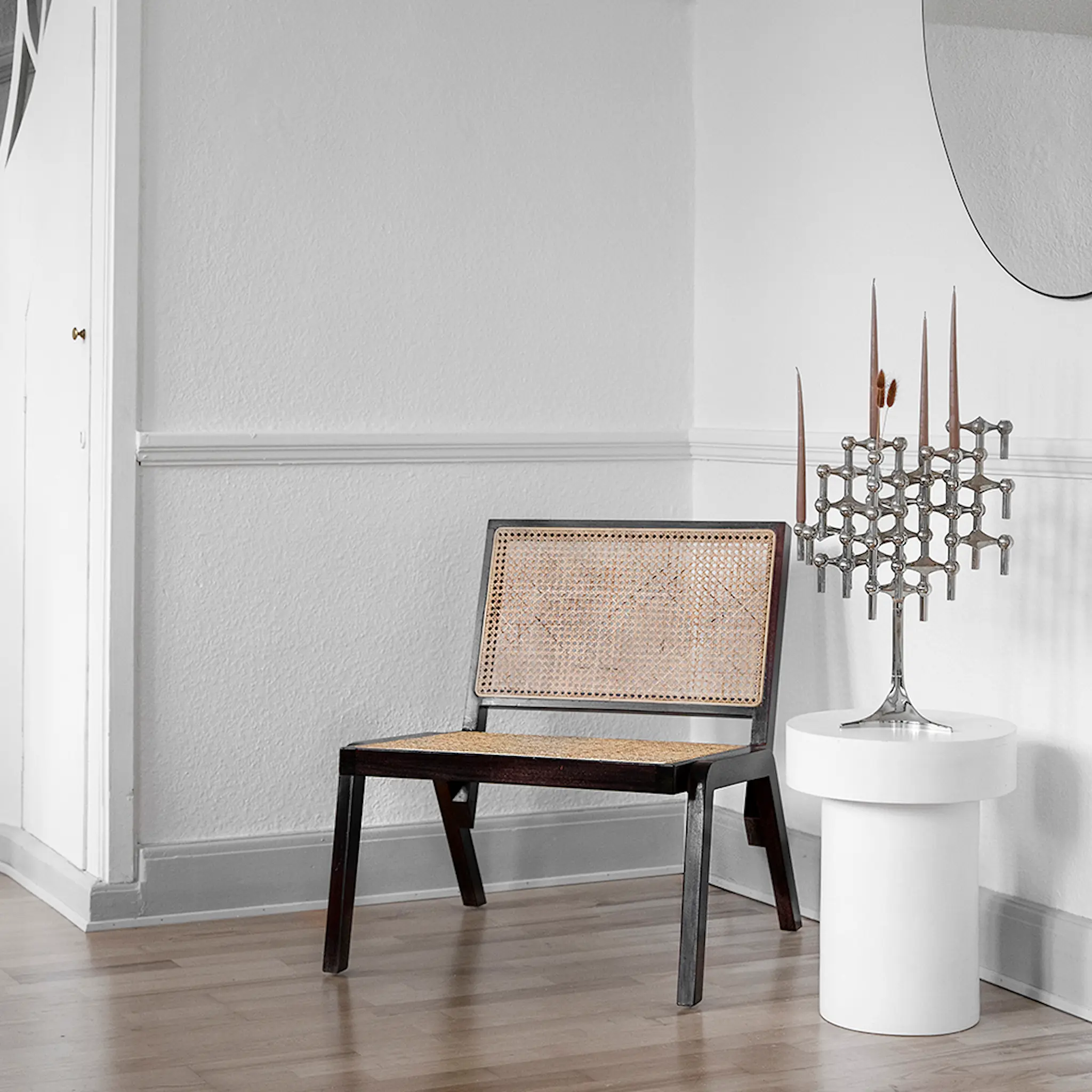 Stoff Nagel Stoff Nagel Kynttilänjalka 23x17 cm Kromi