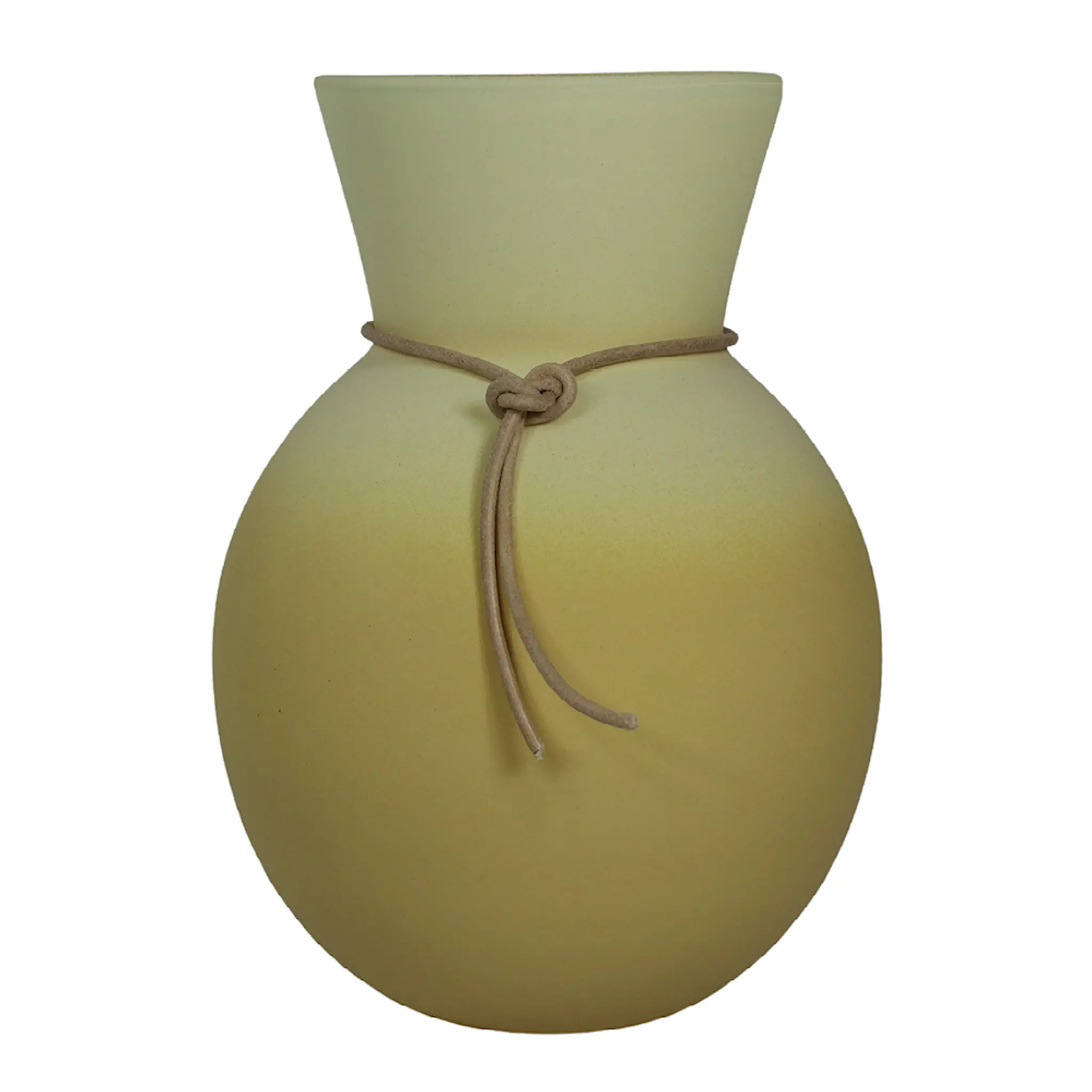 Nybro Crystal Happy Vas 23 cm Lemoncurd
