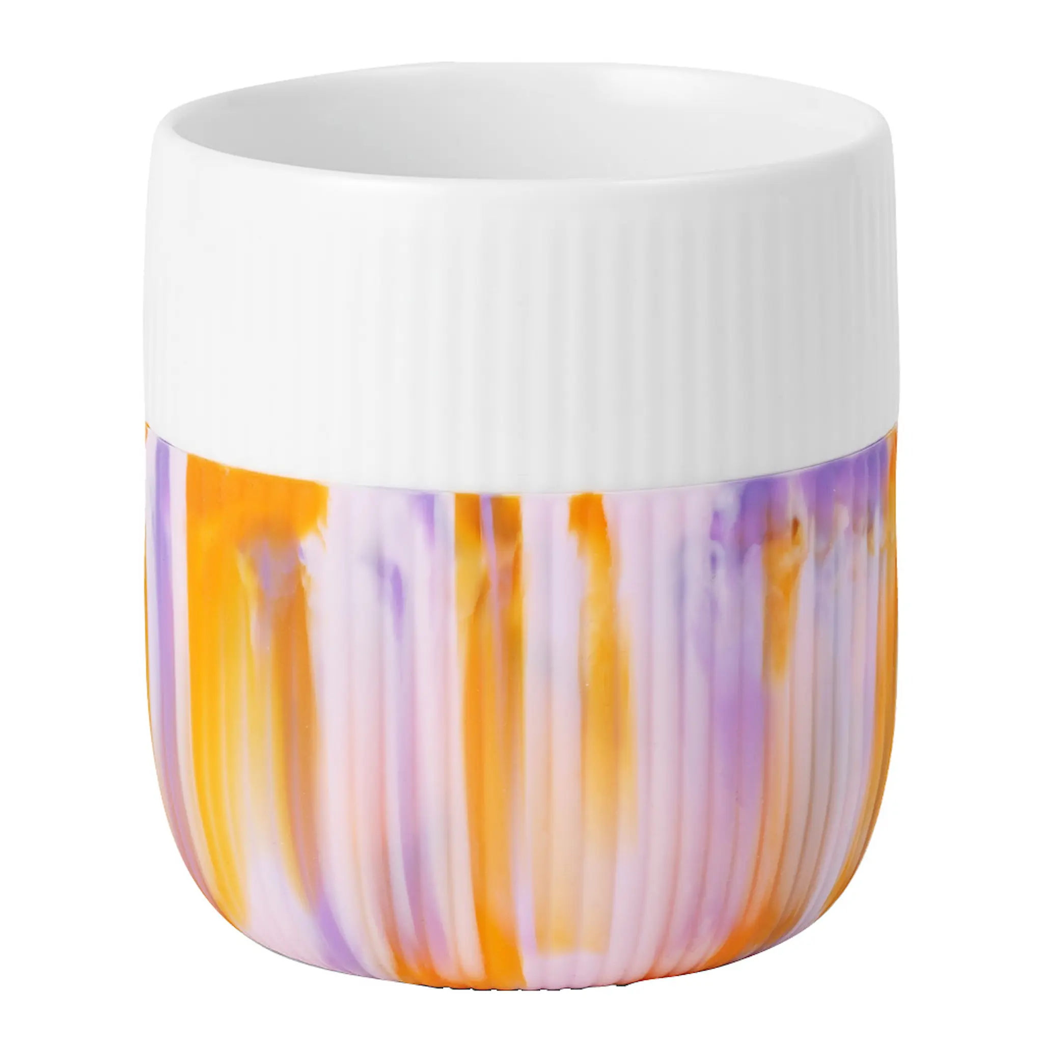 Royal Copenhagen Fluted Contrast Marble Mugg 35 cl morning sky
