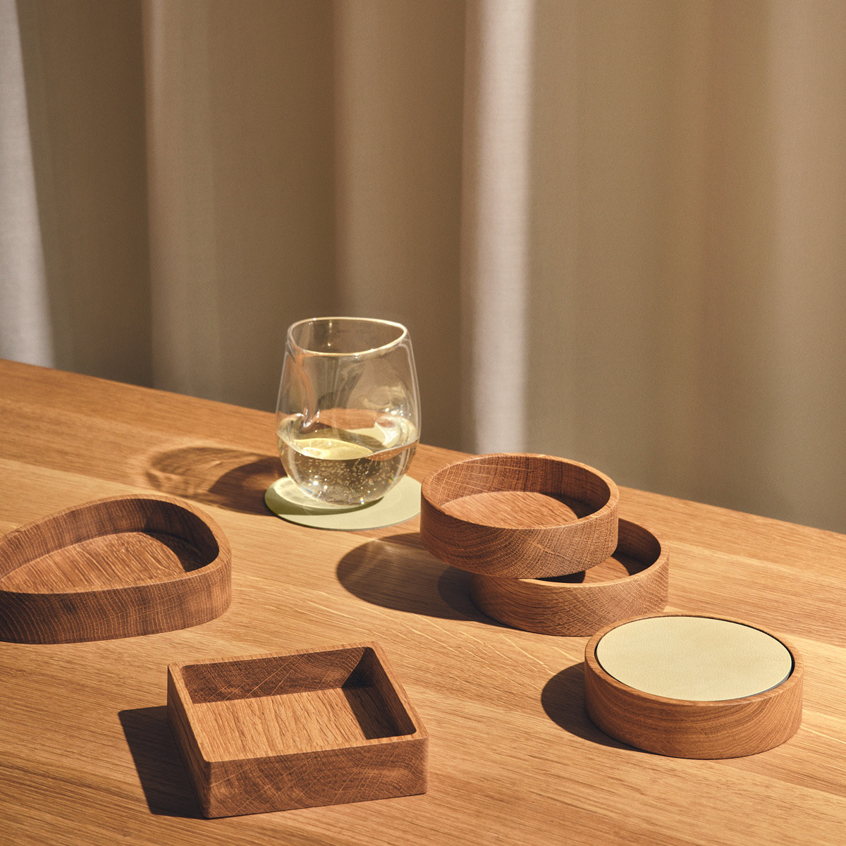 LIND DNA Circle Nupo Lasinalunen 10 cm Lemon Sorbet