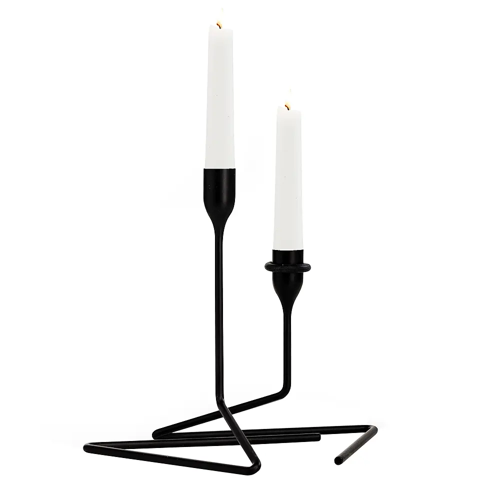 Puzzle Kynttilänjalka 2 osaa Musta