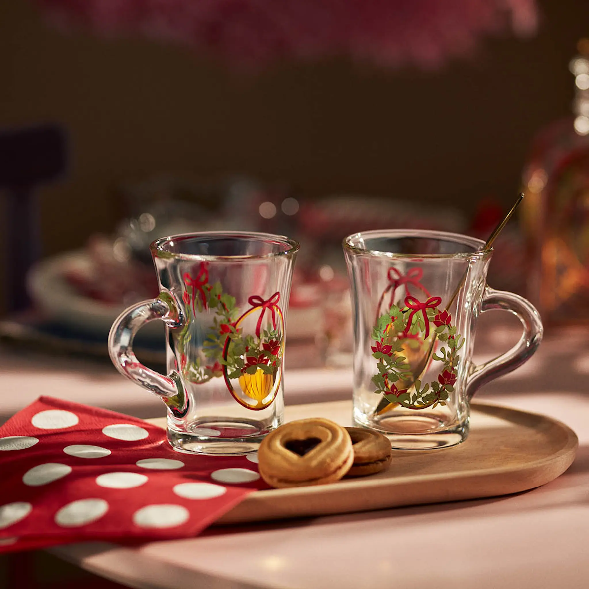 Holmegaard Jul hot drink glas 2025 23 cl 2-pack
