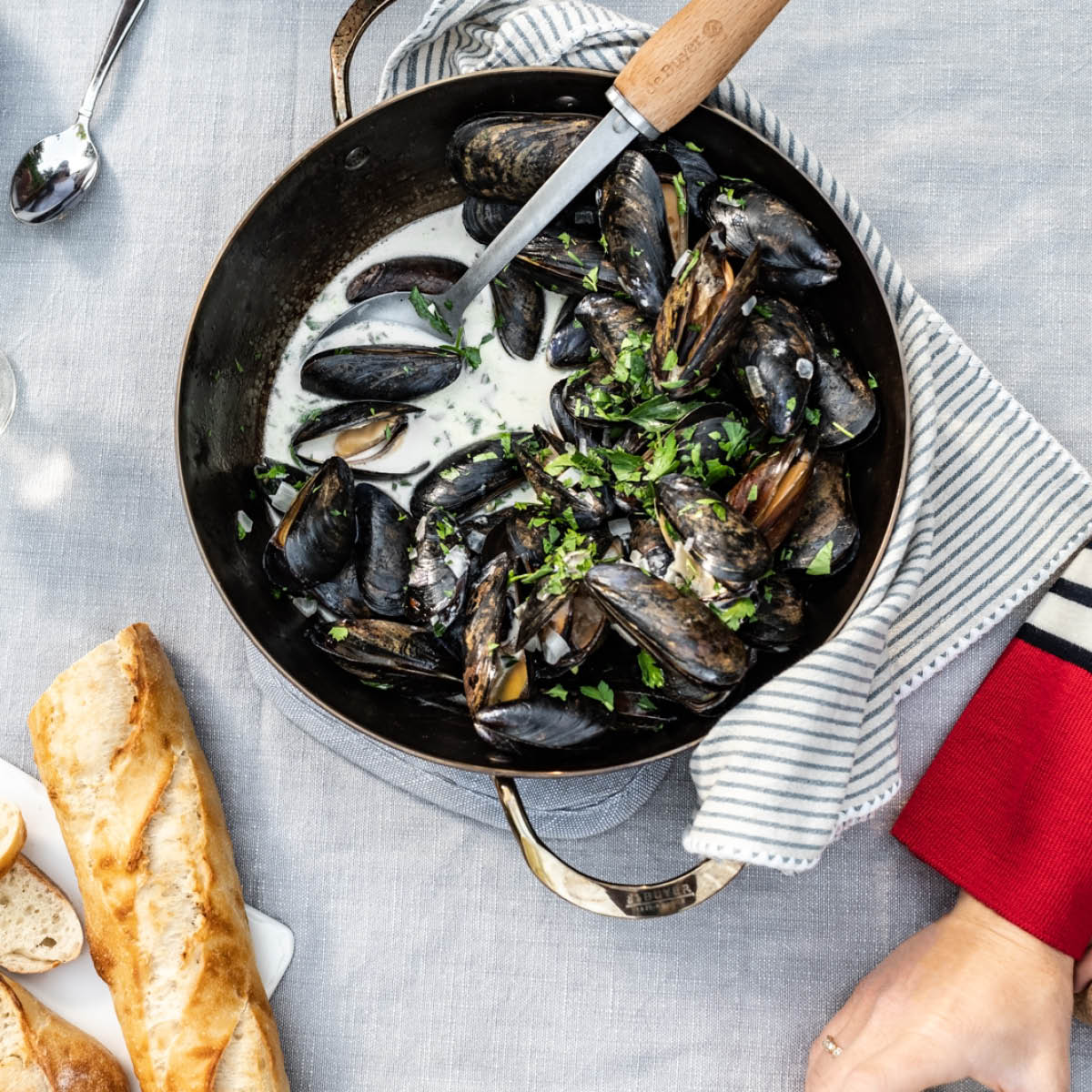 de Buyer Mineral B Element Sauteuse 28 cm Country