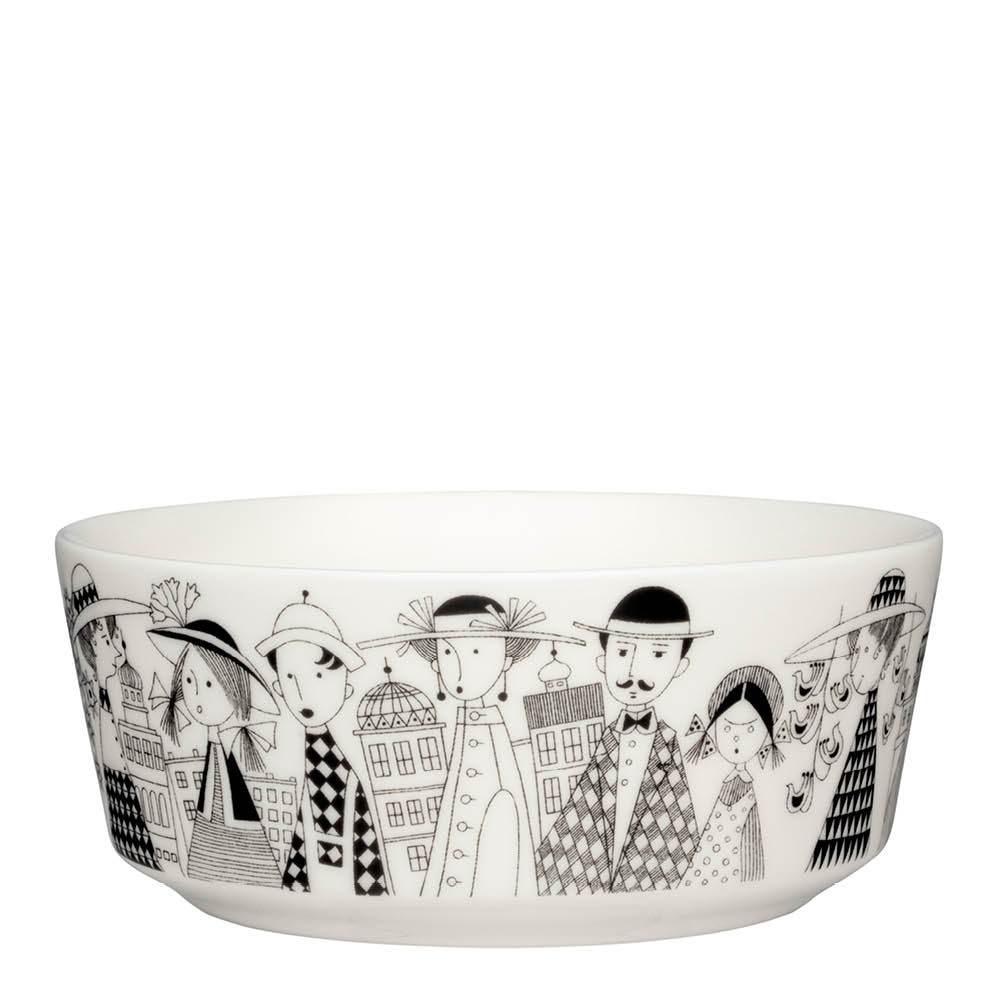 Arabia Emilia skål 15 cm hvit